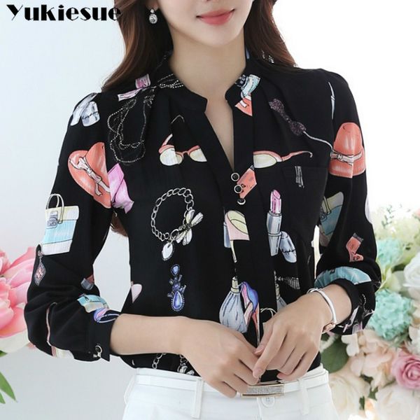 long sleeve blouse women office chiffon shirt femme casual shirts plus size white blusas feminina womens blouses and 210518
long sleeve blouse women office chiffon shirt femme casual shirts plus size white blusas feminina womens blouses and 210518