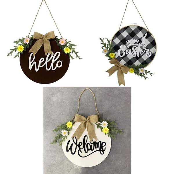decorative flowers & wreaths happy easter hanging pendant flower wreath ornament door plaque home wedding party decorations drop
decorative flowers & wreaths happy easter hanging pendant flower wreath ornament door plaque home wedding party decorations drop