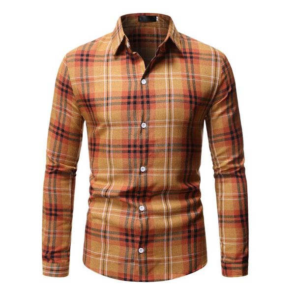 retro plaid shirt for men 2021 brand long sleeve classic fit mens dress shirts casual button down chemise homme camisas 2xl men's, White;black
retro plaid shirt for men 2021 brand long sleeve classic fit mens dress shirts casual button down chemise homme camisas 2xl men's, White;black