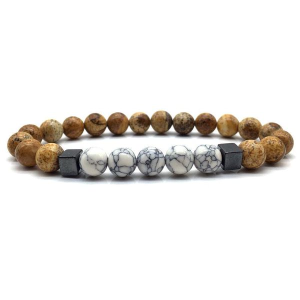charm bracelets fashion cube stone men bracelet lava matte bead handmade for women jewelry gift, Golden;silver
charm bracelets fashion cube stone men bracelet lava matte bead handmade for women jewelry gift, Golden;silver