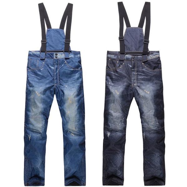 skiing pants winter denim suspenders snowboard ski windproof waterproof snow warm thickened for men trousers
skiing pants winter denim suspenders snowboard ski windproof waterproof snow warm thickened for men trousers