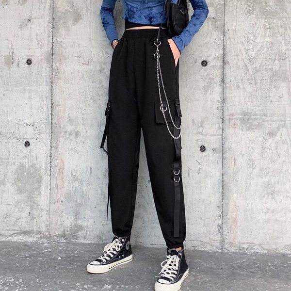 women's pants & capris gothic sweatpants women black cargo harajuku punk chain trousers female hip hop mall goth streetwear techwear eg, Black;white
women's pants & capris gothic sweatpants women black cargo harajuku punk chain trousers female hip hop mall goth streetwear techwear eg, Black;white