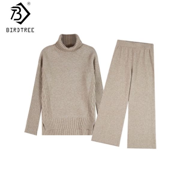 sweater set women tracksuit spring autumn knitted suits 2 piece set warm turtleneck sweater pullovers wide legs pants s0n407n 210419, White
sweater set women tracksuit spring autumn knitted suits 2 piece set warm turtleneck sweater pullovers wide legs pants s0n407n 210419, White