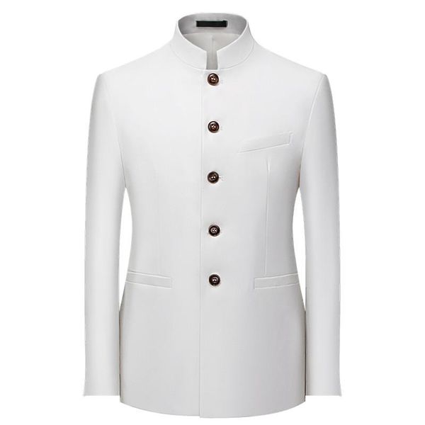 men's suits & blazers factory wholesale casual single west slim fit small suit british gentleman stand collar jacket drop, White;black
men's suits & blazers factory wholesale casual single west slim fit small suit british gentleman stand collar jacket drop, White;black