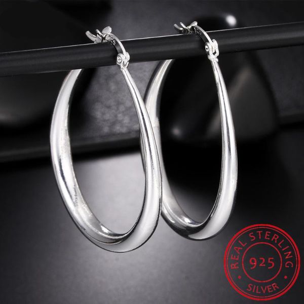 hoop & huggie 925 sterling silver simple u shaped earrings for women fine jewelry wedding accessories aretes creole l095, Golden;silver
hoop & huggie 925 sterling silver simple u shaped earrings for women fine jewelry wedding accessories aretes creole l095, Golden;silver