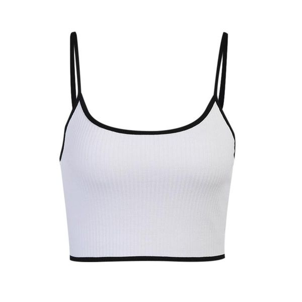 white women summer vest adjustable spaghetti shoulder straps cropped female sport gym yoga bra workout outfit
white women summer vest adjustable spaghetti shoulder straps cropped female sport gym yoga bra workout outfit