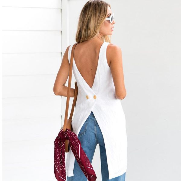 women's t-shirt mosimolly 2021 summer white irregular hem backless casual female blusas
women's t-shirt mosimolly 2021 summer white irregular hem backless casual female blusas