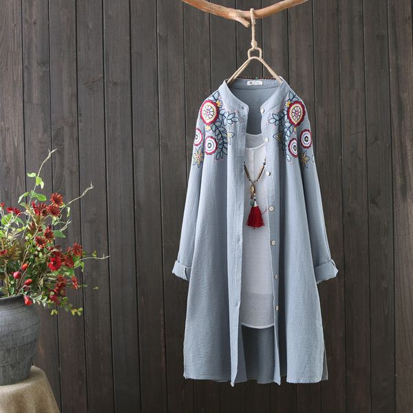 women white shirt 100% cotton embroidery long sleeve button up blouse 2021 new fashion loose office lady casual wear
women white shirt 100% cotton embroidery long sleeve button up blouse 2021 new fashion loose office lady casual wear