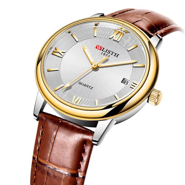 simple fashion automatic mechanical watch male waterproof luminous calendar business men's watches wristwatches, Slivery;brown
simple fashion automatic mechanical watch male waterproof luminous calendar business men's watches wristwatches, Slivery;brown