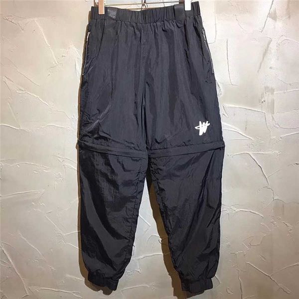 men's pants removable we11done sweatpants men women fashion streetwear drawstring welldone trousers hip hop jlcx, Black
men's pants removable we11done sweatpants men women fashion streetwear drawstring welldone trousers hip hop jlcx, Black