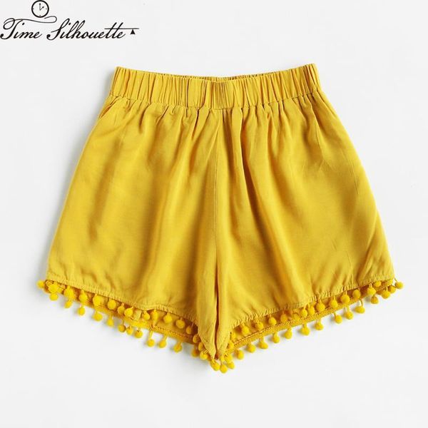 women's shorts high waist tassel cotton women 2021 summer style loose casual ladies short thin femme m887, White;black
women's shorts high waist tassel cotton women 2021 summer style loose casual ladies short thin femme m887, White;black