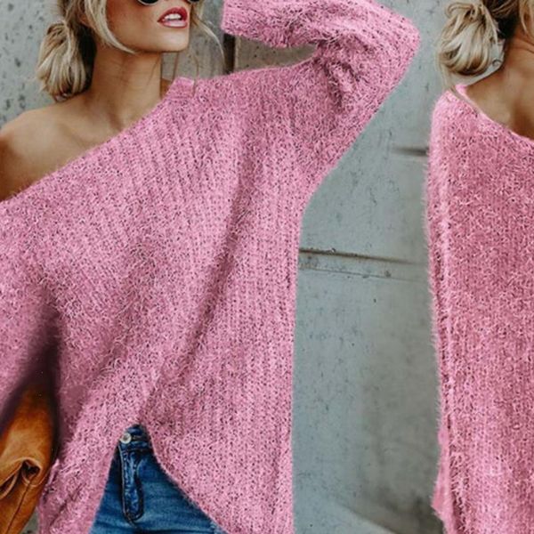 women sweater off shoulder knitted solid loose flare sleeve pullover jumpers female mink cashmere, White;black
women sweater off shoulder knitted solid loose flare sleeve pullover jumpers female mink cashmere, White;black