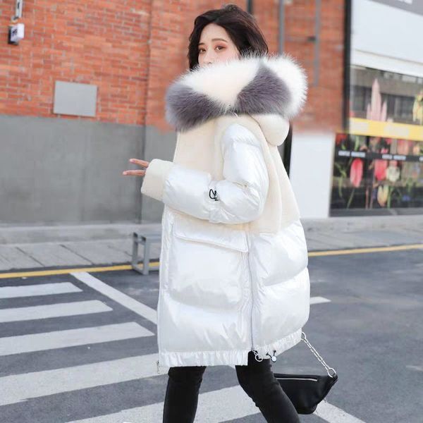 women's down & parkas winter big fur collar jacket women thicken warm coat long coats plus size ladies padded overcoat xsjd, Black
women's down & parkas winter big fur collar jacket women thicken warm coat long coats plus size ladies padded overcoat xsjd, Black