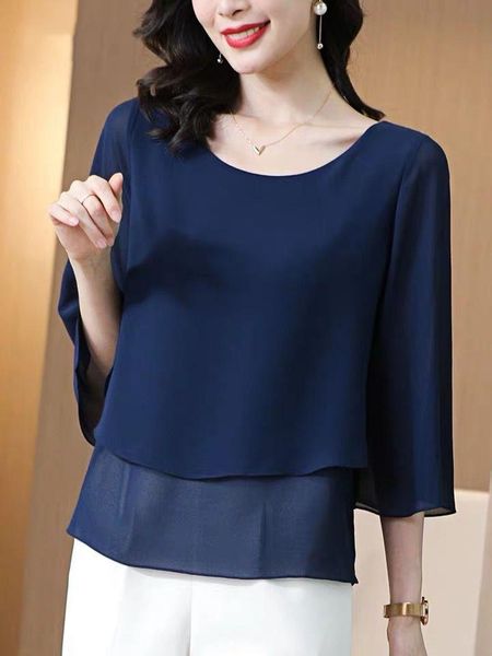 women's blouses & shirts 2021 spring women three quarter sleeve blouse summer plus size -2xl chiffon shirt big, White
women's blouses & shirts 2021 spring women three quarter sleeve blouse summer plus size -2xl chiffon shirt big, White