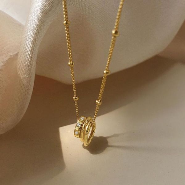 fashion irregular circle necklace gold color for women geometric handmade clavicle chain jewelry gifts pendant necklaces, Silver
fashion irregular circle necklace gold color for women geometric handmade clavicle chain jewelry gifts pendant necklaces, Silver