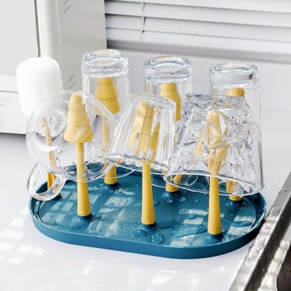 hooks & rails creativity removable cup drying rack multifunctional with brush pp creative draining glass holder storage
hooks & rails creativity removable cup drying rack multifunctional with brush pp creative draining glass holder storage