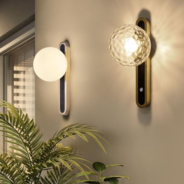 wall lamps american creative glass lamp modern simple living room bedroom bedside sconce cafe bar aisle indoor light fixture
wall lamps american creative glass lamp modern simple living room bedroom bedside sconce cafe bar aisle indoor light fixture