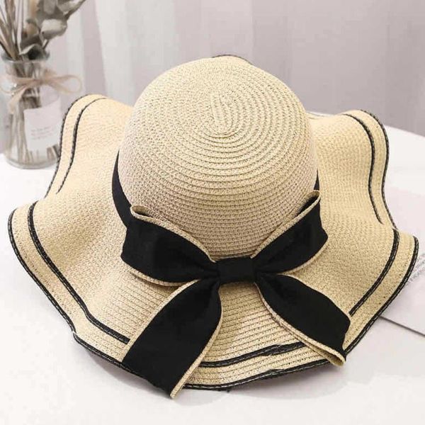 wide brim hats summer cap women beach panama hat bow knot decoration ladies outdoor sun visor female caps, Blue;gray
wide brim hats summer cap women beach panama hat bow knot decoration ladies outdoor sun visor female caps, Blue;gray
