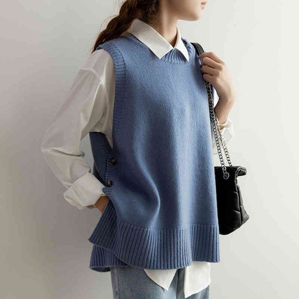 sweaters autumn winter 100% cashmere sweater vest women sleeveless o-neck knitted female solid color casual tank oversized pullovers, White;black
sweaters autumn winter 100% cashmere sweater vest women sleeveless o-neck knitted female solid color casual tank oversized pullovers, White;black
