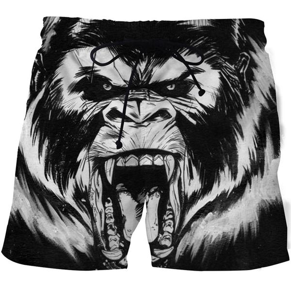 fashion summer shorts monkey orangutan 3d surf beach men's casual quick-drying sports pants swimwear animal beachwear, White;black
fashion summer shorts monkey orangutan 3d surf beach men's casual quick-drying sports pants swimwear animal beachwear, White;black