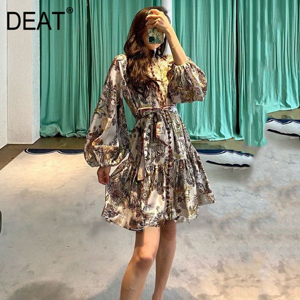 women color printing bandage folds dress stand collar long sleeve loose fit fashion tide spring summer 7d00588 210421, Black;gray
women color printing bandage folds dress stand collar long sleeve loose fit fashion tide spring summer 7d00588 210421, Black;gray