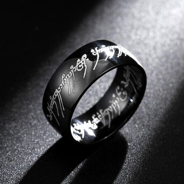 wedding rings 8mm black movie titanium stainless steel gold ring for men and women, Slivery;golden
wedding rings 8mm black movie titanium stainless steel gold ring for men and women, Slivery;golden