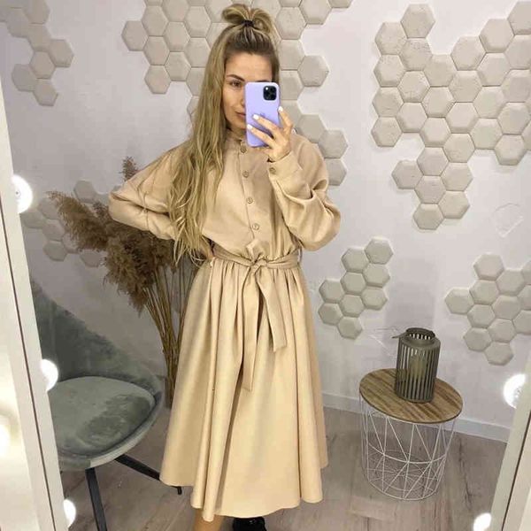 dresses a line single button turtleneck elegant long sleeve sashes vintage winter new women casual dress, Black;gray
dresses a line single button turtleneck elegant long sleeve sashes vintage winter new women casual dress, Black;gray