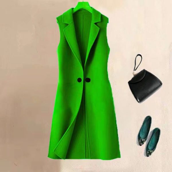 women's vests spring autumn woolen vest women korean mid-length double breasted wool waistcoat slim sleeveless jacket ladies, Black;white
women's vests spring autumn woolen vest women korean mid-length double breasted wool waistcoat slim sleeveless jacket ladies, Black;white