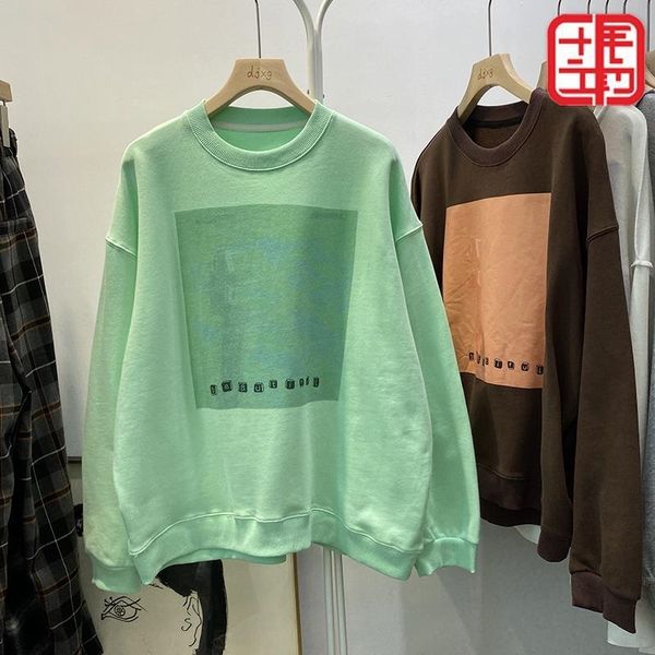 tie dyed sweater women's loose version spring and autumn thin lazy long sleeve printed letter coat, Black
tie dyed sweater women's loose version spring and autumn thin lazy long sleeve printed letter coat, Black