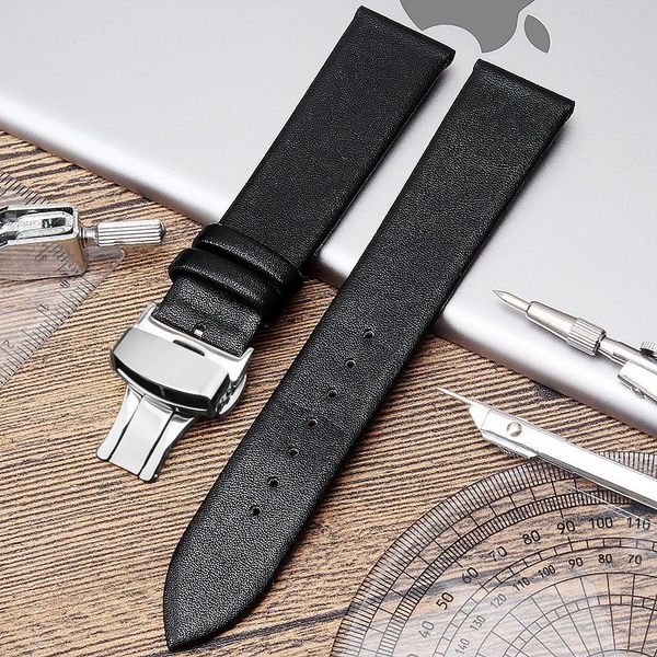 watch bands 20mm leather with 22mm men's and women's brown waterproof bracelet 16mm genuine buckle steel black, Black;brown
watch bands 20mm leather with 22mm men's and women's brown waterproof bracelet 16mm genuine buckle steel black, Black;brown