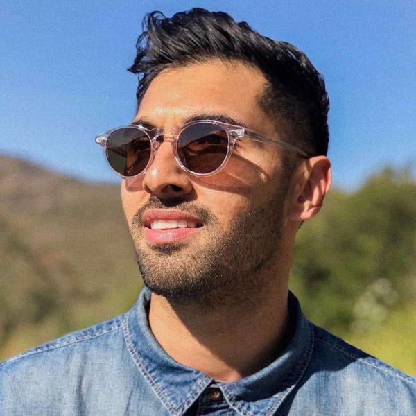round ultra high definition glass polarized women travel fishing driving sunglasses men fashion, White;black
round ultra high definition glass polarized women travel fishing driving sunglasses men fashion, White;black