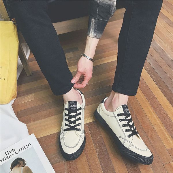 dress shoes canvas sneakers white men flat comfortable casual vulcanized male sport man chaussure homme qpt7, Black
dress shoes canvas sneakers white men flat comfortable casual vulcanized male sport man chaussure homme qpt7, Black