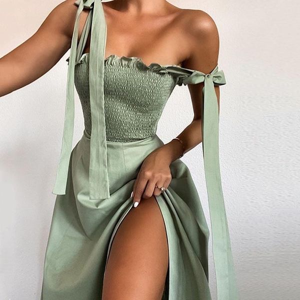 casual dresses jenniferkiss women high split dress 2021 spaghetti strap ruffles fashion midi street lady slim party green, Black;gray
casual dresses jenniferkiss women high split dress 2021 spaghetti strap ruffles fashion midi street lady slim party green, Black;gray