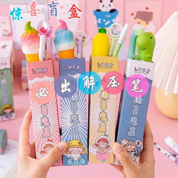 creative cartoon lovely cky magic box student learning suppli surprise blind pen decomprsion
creative cartoon lovely cky magic box student learning suppli surprise blind pen decomprsion