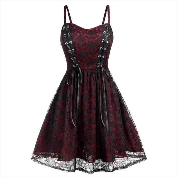 women halloween skull print camisole dress womens halloween dress with lace up gothic tunic dresses female v-neck sheath, Black;gray
women halloween skull print camisole dress womens halloween dress with lace up gothic tunic dresses female v-neck sheath, Black;gray