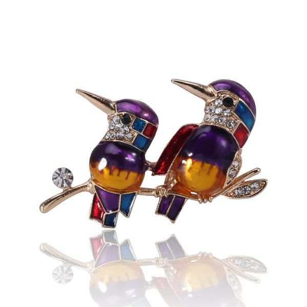 factory wholesale enamel dripping oil cute cartoon bird animal brooch high grade women's clothing accessories christmas
factory wholesale enamel dripping oil cute cartoon bird animal brooch high grade women's clothing accessories christmas
