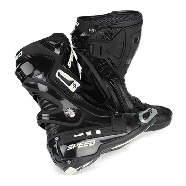 cycling footwear motocross breathable racing boots gear shift non-slip adjust loose climbing hiking motorcycle camping cross-country, Black
cycling footwear motocross breathable racing boots gear shift non-slip adjust loose climbing hiking motorcycle camping cross-country, Black