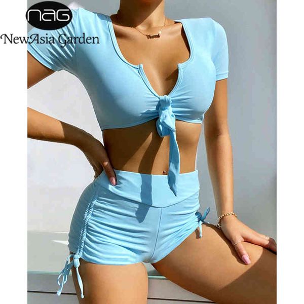 newasia pink tie dye bathing suit women short sleeve v neck crop drawstring high waist shorts beach 2 piece swimwear 210413, White;black
newasia pink tie dye bathing suit women short sleeve v neck crop drawstring high waist shorts beach 2 piece swimwear 210413, White;black