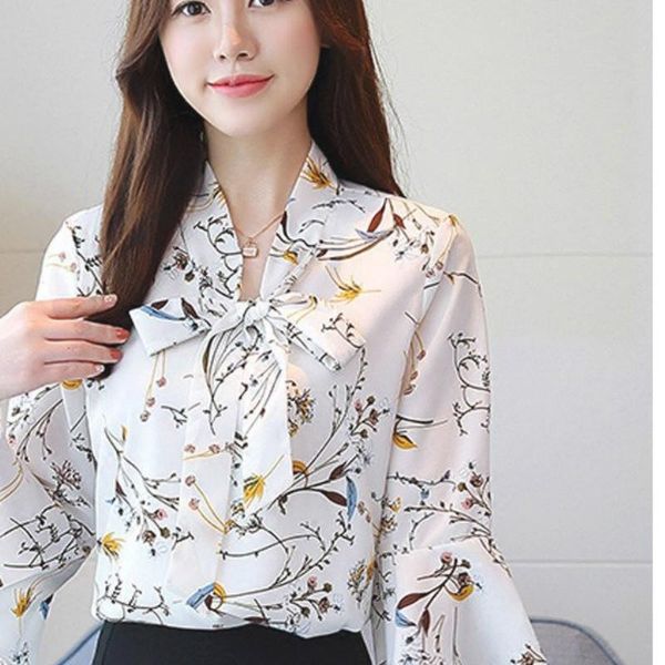 female chiffon blouse women summer floral print shirt fashion women's half sleeve casual blouses & shirts, White
female chiffon blouse women summer floral print shirt fashion women's half sleeve casual blouses & shirts, White
