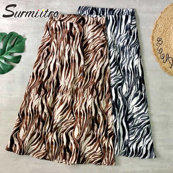 surmiitro midi long skirt women for spring summer fashion korean style zebra print high waist mid-length skirt female 210712, Black
surmiitro midi long skirt women for spring summer fashion korean style zebra print high waist mid-length skirt female 210712, Black