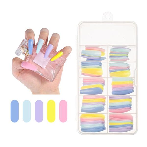 false nails 100pcs candy color acrylic long coffin ballerina fake natural full cover nail art tips fingernail, Red;gold
false nails 100pcs candy color acrylic long coffin ballerina fake natural full cover nail art tips fingernail, Red;gold