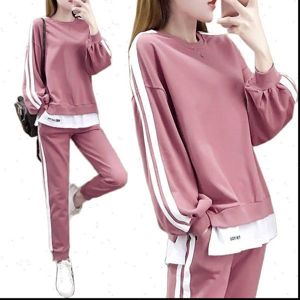 plus size costumes bikes womens tracksuits sportswear casual suit autumn and winter loose two piece set, Gray
plus size costumes bikes womens tracksuits sportswear casual suit autumn and winter loose two piece set, Gray