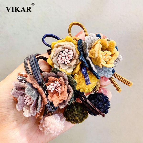 girls cute flower headband for women sweet hairball elastic hair rubber bands headdress baby accessories headwrap
girls cute flower headband for women sweet hairball elastic hair rubber bands headdress baby accessories headwrap