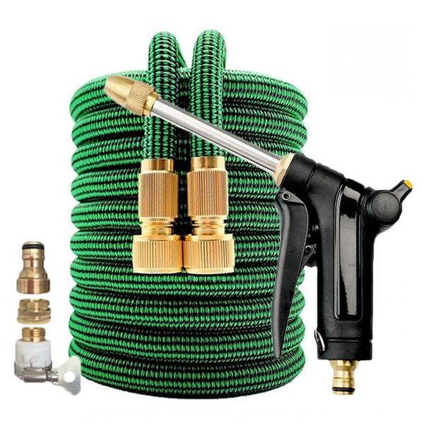 watering equipments expandable garden hose high pressure car wash metal water gun flexible magic plastic pipe irrigation tools
watering equipments expandable garden hose high pressure car wash metal water gun flexible magic plastic pipe irrigation tools