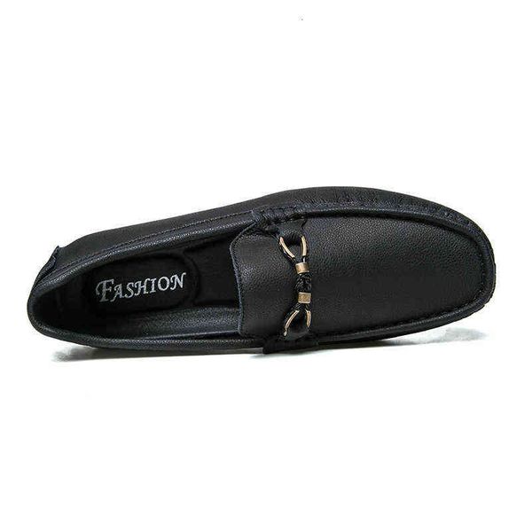 men's shoes youth spring pea leisure leather british lazy cover feet versatile trend iving four seasons, Black
men's shoes youth spring pea leisure leather british lazy cover feet versatile trend iving four seasons, Black