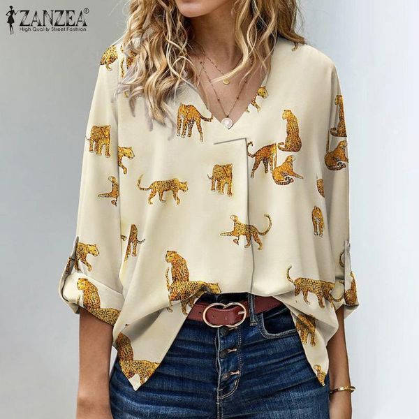 women's blouses & shirts women's autumn v neck long sleeve leopard printed shirt 2022 women elegant blouse casual oversized blusas, White
women's blouses & shirts women's autumn v neck long sleeve leopard printed shirt 2022 women elegant blouse casual oversized blusas, White