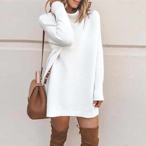 womail autumn turtleneck solid knitted sweaters dress women long sleeve slim streetwear pullovers oversized sweater casual dresses, Black;gray
womail autumn turtleneck solid knitted sweaters dress women long sleeve slim streetwear pullovers oversized sweater casual dresses, Black;gray