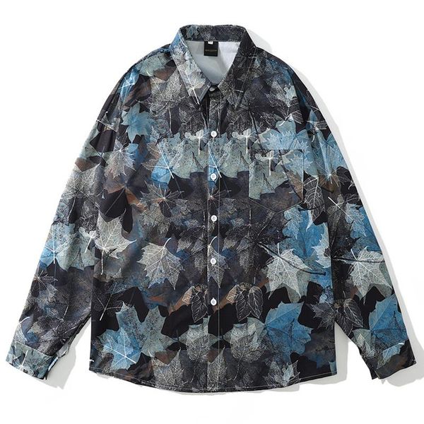 men's casual shirts mens print hawaii long sleeve oversized chic blouse summer harajuku button streetwear camisa masculina, White;black
men's casual shirts mens print hawaii long sleeve oversized chic blouse summer harajuku button streetwear camisa masculina, White;black