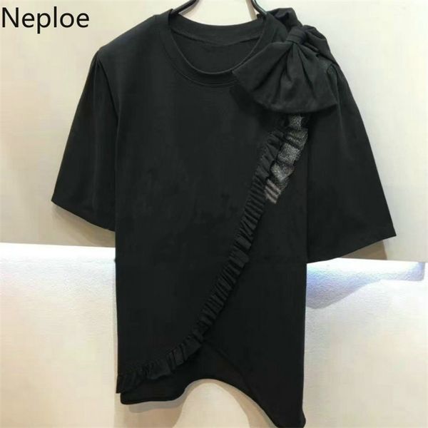 bow knot t shirts women summer korean fashion half sleeve o neck female loose casual cotton ladies tees 1a027 210422, White
bow knot t shirts women summer korean fashion half sleeve o neck female loose casual cotton ladies tees 1a027 210422, White