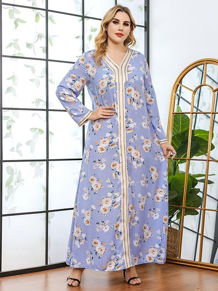 elegant eid muslim abaya dress women floral moroccan kaftan djellaba hijab vestidos islamic clothing ramadan summer boho abayas, Red
elegant eid muslim abaya dress women floral moroccan kaftan djellaba hijab vestidos islamic clothing ramadan summer boho abayas, Red